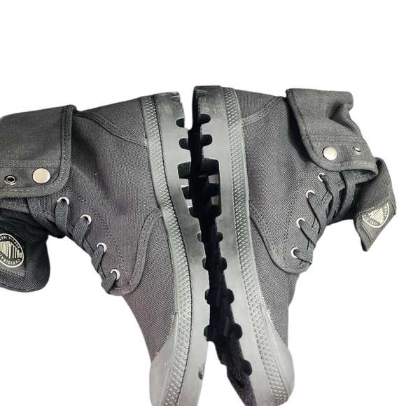 Palladium Men's Black Canvas Boots - Picture 6 of 10